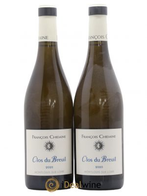 Montlouis-sur-Loire Clos du Breuil François Chidaine  2020 - Lot of 2 Bottles