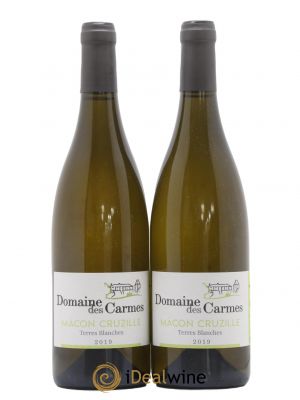 Mâcon Cruzille Terres Blanches Domaine Des Carmes (no reserve) 2019 - Lot of 2 Bottles