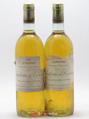 Cérons Grand Enclos du Château de Cérons 1979 - Lot of 2 Bottles