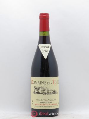 IGP Pays du Vaucluse (Vin de Pays du Vaucluse) Domaine des Tours Merlot-Syrah Domaine des Tours E.Reynaud  2001 - Lot of 1 Bottle