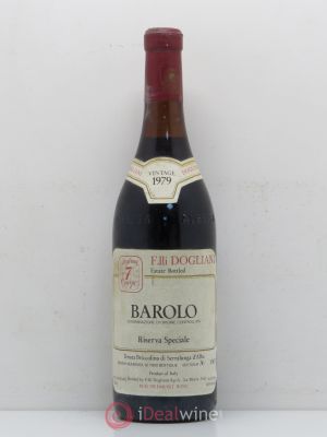 Barolo DOCG Riserva Speciale Dogliani 1979 - Lot of 1 Bottle