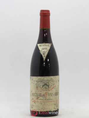 Côtes du Rhône Château de Fonsalette SCEA Château Rayas  1998 - Lot of 1 Bottle