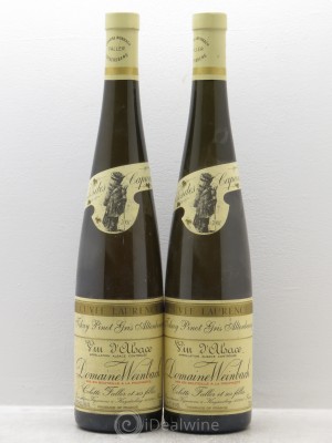 Pinot Gris (Tokay) Cuvée Laurence Weinbach (Domaine) Altenbourg 2001 - Lot de 2 Bouteilles