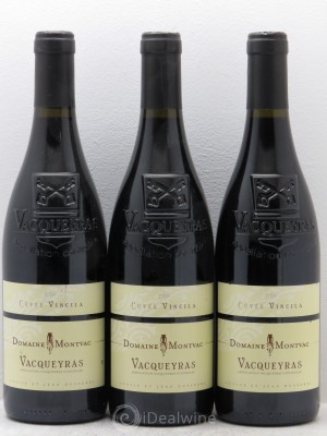 Vacqueyras Montvac cuvée vincilia 2009 - Lot of 3 Bottles