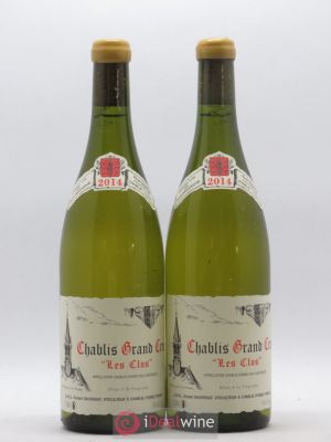 Chablis Grand Cru Les Clos René et Vincent Dauvissat  2014 - Lot of 2 Bottles