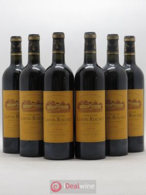 Château Lafon Rochet 4ème Grand Cru Classé  2000 - Lot of 6 Bottles