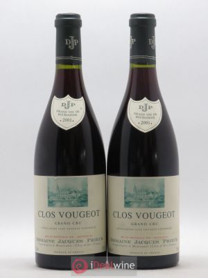 Clos de Vougeot Grand Cru Jacques Prieur (Domaine)  2001 - Lot of 2 Bottles