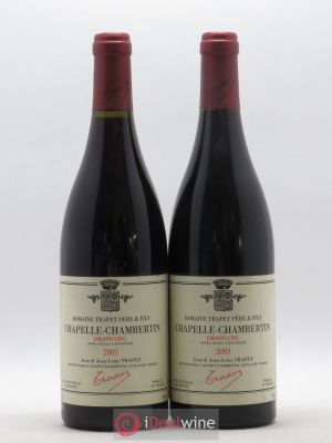 Chapelle-Chambertin Grand Cru Jean et Jean-Louis Trapet  2003 - Lot of 2 Bottles