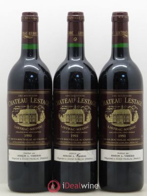 Château Lestage Cru Bourgeois (no reserve) 1993 - Lot of 3 Bottles