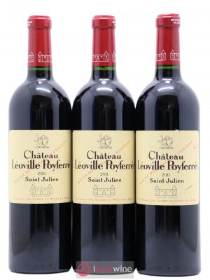 Château Léoville Poyferré 2ème Grand Cru Classé  2011 - Lot of 3 Bottles