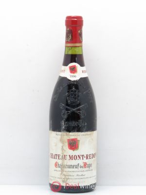 Châteauneuf-du-Pape Château Mont-Redon Famille Abeille-Fabre  1990 - Lot of 1 Bottle