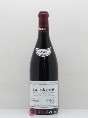 La Tâche Grand Cru Domaine de la Romanée-Conti  2006 - Lot of 1 Bottle