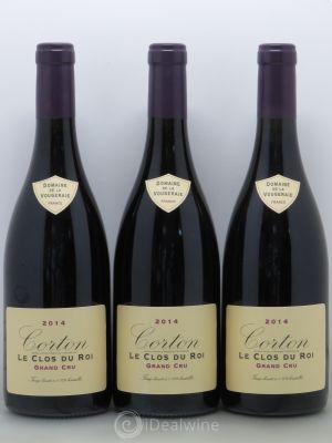 Corton Grand Cru Le Clos du Roi La Vougeraie  2014 - Lot of 3 Bottles