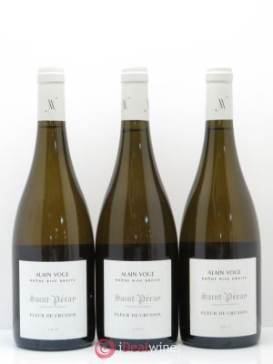 Saint-Péray Fleur de Crussol Alain Voge (Domaine)  2015 - Lot of 3 Bottles