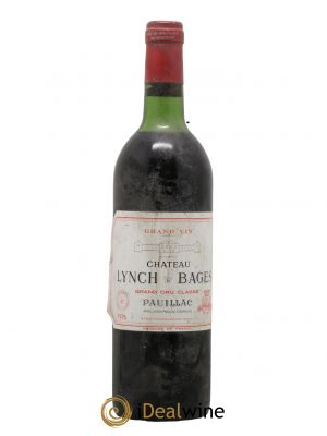 Château Lynch Bages 5ème Grand Cru Classé 1976 - Lot de 1 Bottle