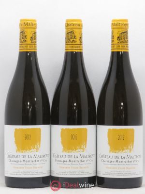 Chassagne-Montrachet 1er Cru Morgeot Vigne Blanche Château de la Maltroye  2012 - Lot of 3 Bottles
