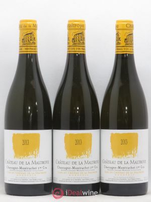 Chassagne-Montrachet 1er Cru Clos du Château de la Maltroye Château de la Maltroye  2013 - Lot of 3 Bottles