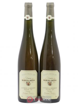 Altenberg de Bergheim Grand Cru Marcel Deiss (Domaine) Riesling Vendanges Tardives (no reserve) 1996 - Lot of 2 Bottles