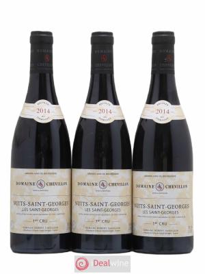 Nuits Saint-Georges 1er Cru Les Saint Georges Robert Chevillon  2014 - Lot de 3 Bouteilles