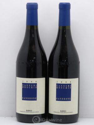 Barolo DOCG Cannubi Boschis Luciano Sandrone  2008 - Lot of 2 Bottles