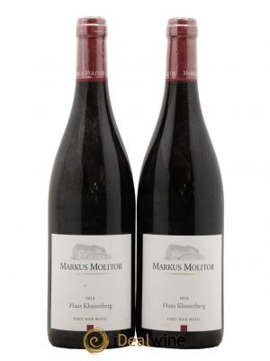 Pinot Noir Markus Molitor Haus Klosterberg  2015 - Lot of 2 Bottles