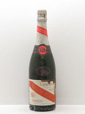 Brut Champagne Cordon Rouge Mumm  - Lot de 1 Bouteille