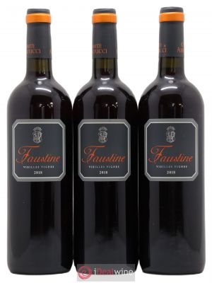 Vin de France Faustine Vieilles Vignes Comte Abbatucci (Domaine)  2018 - Lot of 3 Bottles