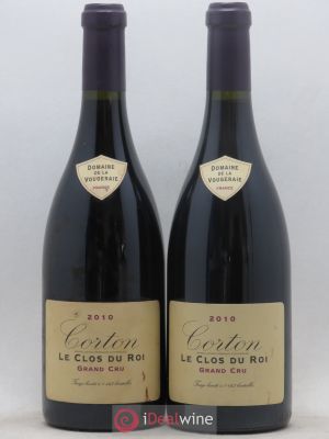 Corton Grand Cru Le Clos du Roi La Vougeraie  2010 - Lot of 2 Bottles
