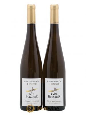 Alsace Hengst Gewurztraminer Vendanges Tardives Paul Buecher 2018 - Lot of 2 Bottles
