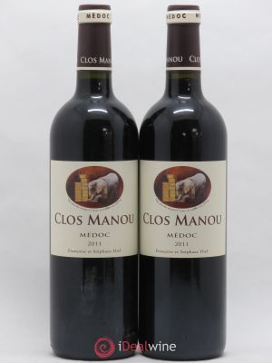 Clos Manou  2011 - Lot of 2 Bottles