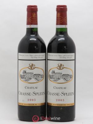 Château Chasse Spleen  2003 - Lot of 2 Bottles