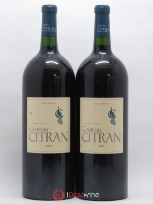Château Citran Cru Bourgeois  2005 - Lot de 2 Magnums