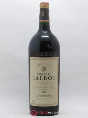 Château Talbot 4ème Grand Cru Classé  1988 - Lot of 1 Magnum