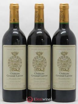 Château Gruaud Larose 2ème Grand Cru Classé  1990 - Lot of 3 Bottles