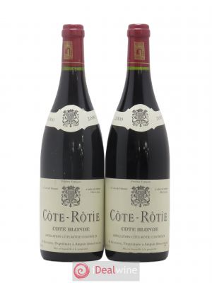 Côte-Rôtie Côte Blonde René Rostaing  2000 - Lot de 2 Bouteilles