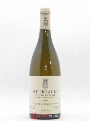 Meursault Clos de la Barre Comtes Lafon (Domaine des)  2003 - Lot of 1 Bottle