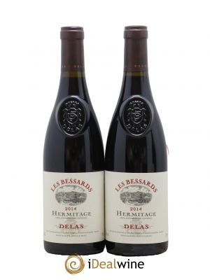Hermitage Les Bessards Delas Frères 2014 - Lot de 2 Bottles