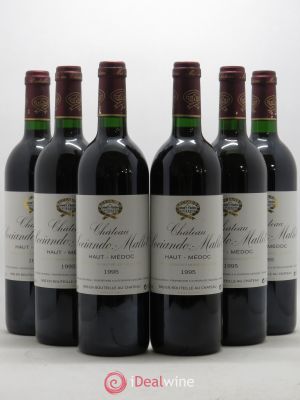 Château Sociando Mallet  1995 - Lot of 6 Bottles