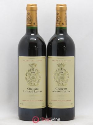 Château Gruaud Larose 2ème Grand Cru Classé  1996 - Lot of 2 Bottles