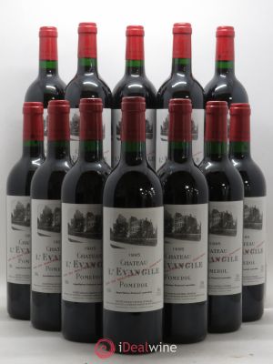 Château l'Évangile  1995 - Lot of 12 Bottles