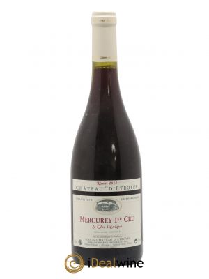 Mercurey 1er Cru Clos L'Eveque Château d'Etroyes 2015 - Lot of 1 Bottle