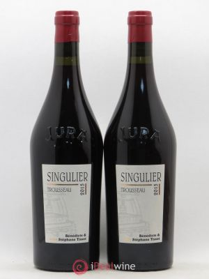 Arbois Trousseau Singulier Stéphane Tissot  2015 - Lot of 2 Bottles