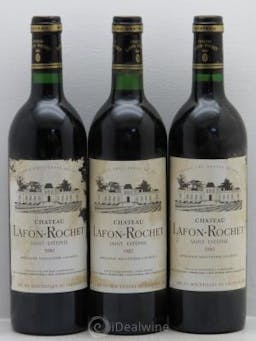 Château Lafon Rochet 4ème Grand Cru Classé  1982 - Lot of 3 Bottles