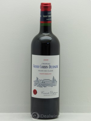 Château Grand Corbin Despagne Grand Cru Classé  2009 - Lot of 6 Bottles