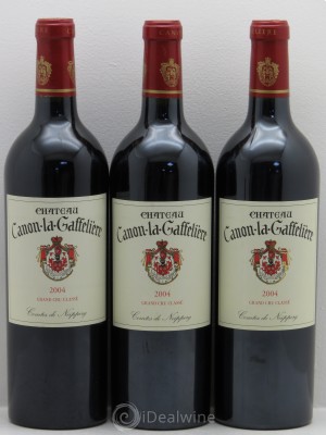 Château Canon la Gaffelière 1er Grand Cru Classé B  2004 - Lot of 3 Bottles
