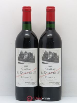 Château l'Évangile  1985 - Lot of 2 Bottles
