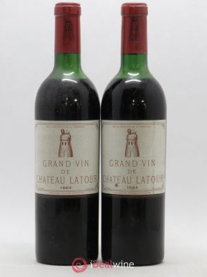 Château Latour 1er Grand Cru Classé  1964 - Lot of 2 Bottles