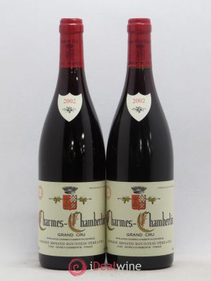 Charmes-Chambertin Grand Cru Armand Rousseau (Domaine)  2002 - Lot de 2 Bouteilles
