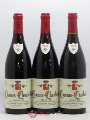Charmes-Chambertin Grand Cru Armand Rousseau (Domaine)  2002 - Lot of 3 Bottles