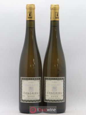 Condrieu Les Chaillets Yves Cuilleron (Domaine)  2003 - Lot of 2 Bottles